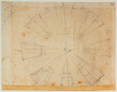 新聖具室のランタン計画 作： Michelangelo Buonarroti