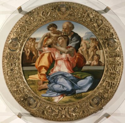 マドンナドニ 作： Michelangelo Buonarroti