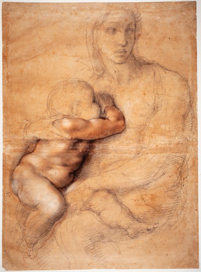 聖母子 作： Michelangelo Buonarroti