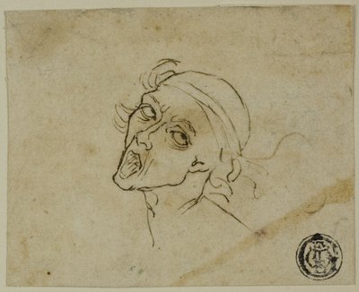 男性ヘッド 作： Michelangelo Buonarroti