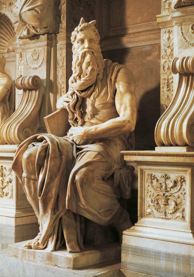 モーセ 作： Michelangelo Buonarroti
