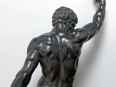パンサーに乗る裸のバッカン 1506-08年頃（ブロンズ 作： Michelangelo Buonarroti