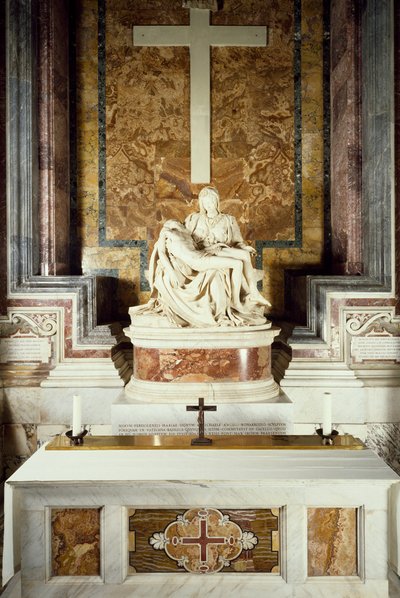 ピエタの 作： Michelangelo Buonarroti