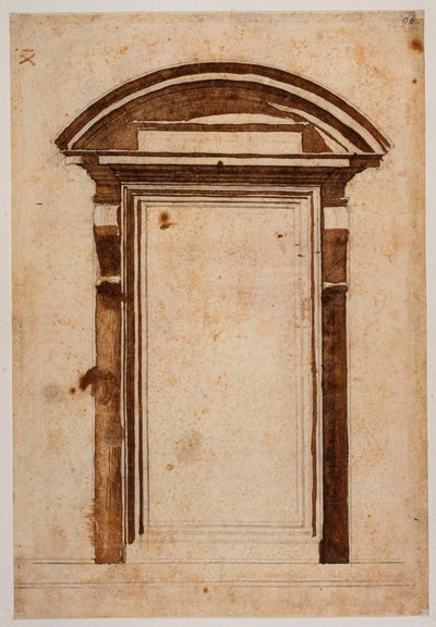 ローレンシャン図書館のポータル調査 作： Michelangelo Buonarroti