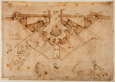 門のための城壁計画 作： Michelangelo Buonarroti