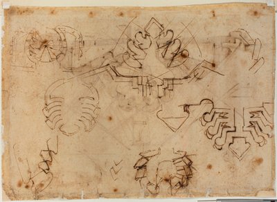 要塞の研究 作： Michelangelo Buonarroti