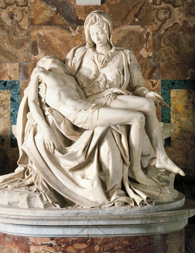 ピエタ 作： Michelangelo Buonarroti