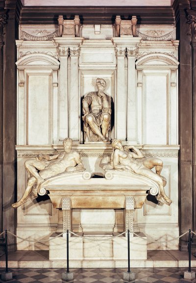 ウルビーノ公爵ロレンツォ・デ・メディチの墓 作： Michelangelo Buonarroti