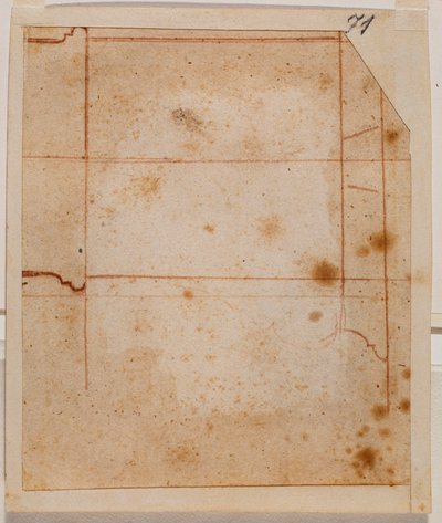 資本の垂直セクション 作： Michelangelo Buonarroti