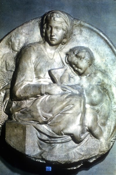 聖母子、1504-1505 作： Michelangelo Buonarroti
