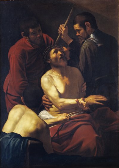 茨の冠をかぶったキリスト 1605年頃 作： Michelangelo Caravaggio