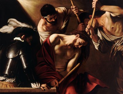 いばらの冠 作： Michelangelo Caravaggio