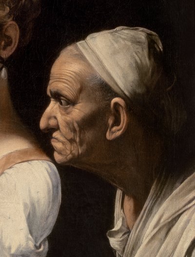 1599年、ジュディスとホロフェルネスのしもべの詳細 作： Michelangelo Merisi Caravaggio