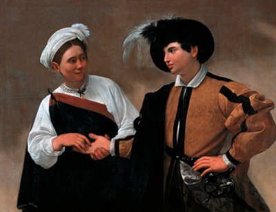 幸運、1595 作： Michelangelo Merisi Caravaggio
