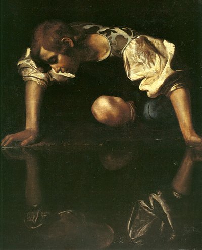 水仙、1598-1599 作： Michelangelo Merisi Caravaggio