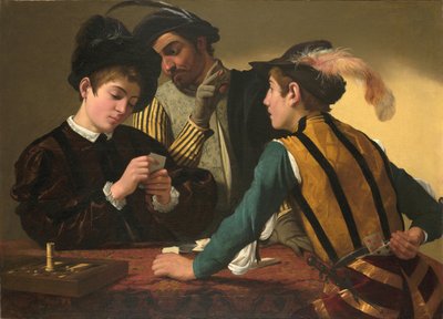 カードシャープ 作： Michelangelo Merisi Caravaggio