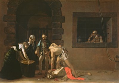 洗礼者聖ヨハネの斬首、1608 作： Michelangelo Merisi Caravaggio