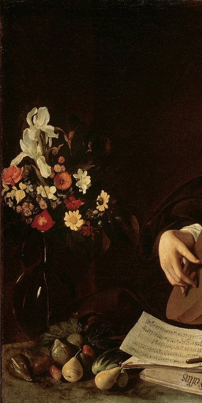 リュート奏者、1595年頃（2639693の詳細） 作： Michelangelo Merisi Caravaggio