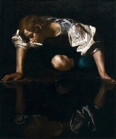 水仙 作： Michelangelo Merisi da Caravaggio