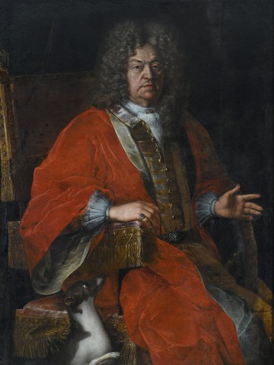 Jan Dobrogost Krasinski 1639-1717の肖像 作： Michelangelo Palloni
