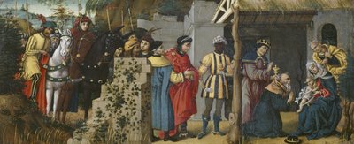 賢者の礼拝、1500-10年頃 作： Michelangelo di Pietro Mencherini