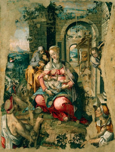 ベビーベッド、ミケーレ カバロ (1517-1584) 作 作： Michele (attr.) Cavaro