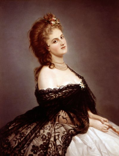 1862年、ピエールルイピアソンによる写真の後、バージニア州オルドイーニ、カスティリオーネ伯爵夫人 作： Michele Gordigiani