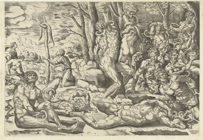 青銅の蛇の崇拝 作： Michiel Coxie (I) (attributed to)