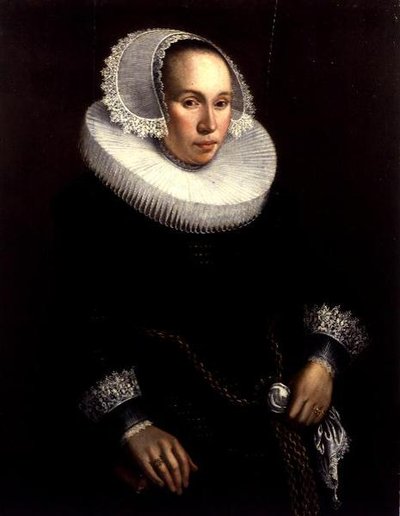 ある女性の肖像 作： Michiel Jansz. van Miereveld