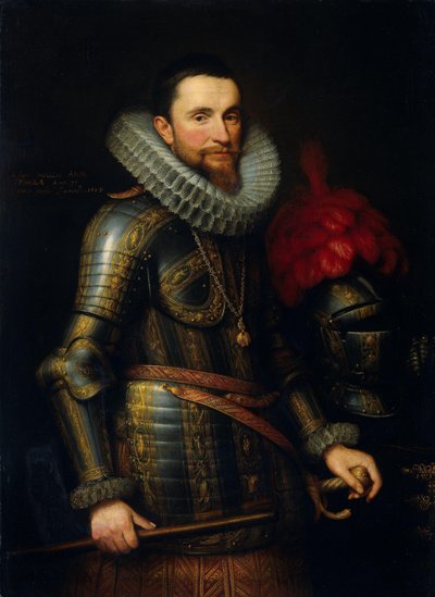 アンブロジオ・スピノーラの肖像 アンブロジオ・スピノーラの肖像 (1569-1630) 作： Michiel Jansz van Mierevelt (signed by artist)