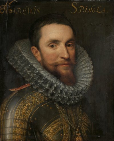 アンブロジオ・スピノーラの肖像 作： Michiel Jansz van Mierevelt (workshop of)