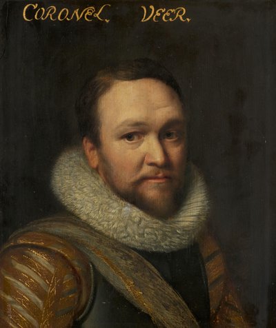 サー・ホレス・ヴェアの肖像 作： Michiel Jansz van Mierevelt (workshop of)