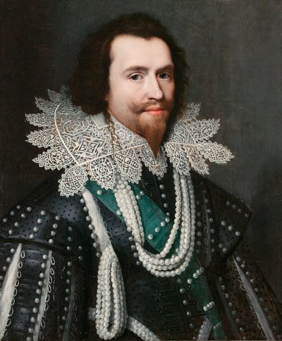 ジョージヴィリエ、バッキンガム第1公爵1592-1628、1625-1626 作： Michiel Jansz van Mierevelt