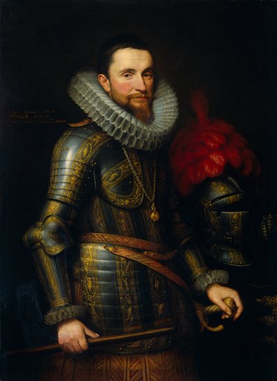 アンブロジオ・スピノーラ（1569-1630）の肖像 作： Michiel Jansz van Mierevelt