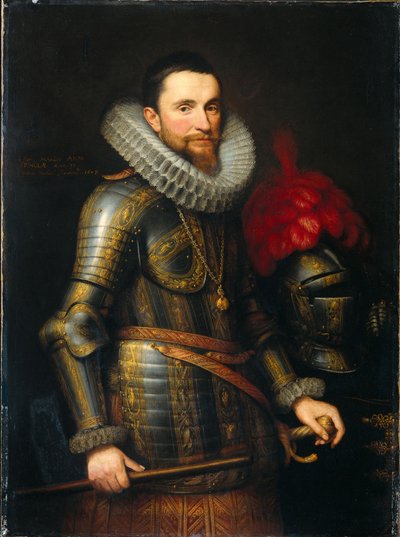 アンブロジオ・スピノラの肖像 1569-1630, 1609 作： Michiel Jansz van Mierevelt