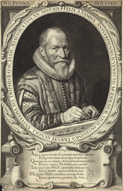 サンビックスによるフェリックスの肖像 作： Michiel Jansz van Mierevelt