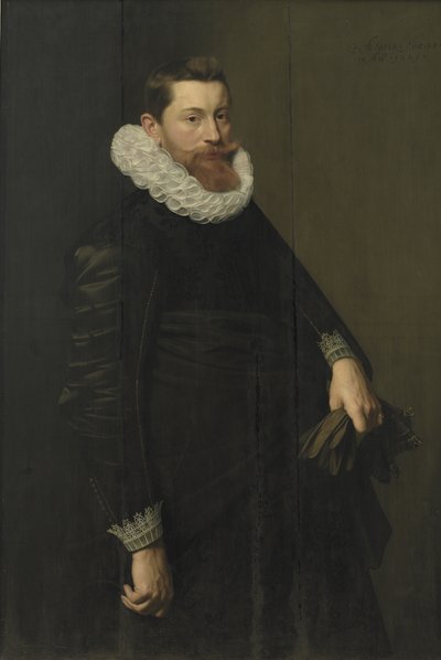紳士の肖像 作： Michiel Jansz van Mierevelt