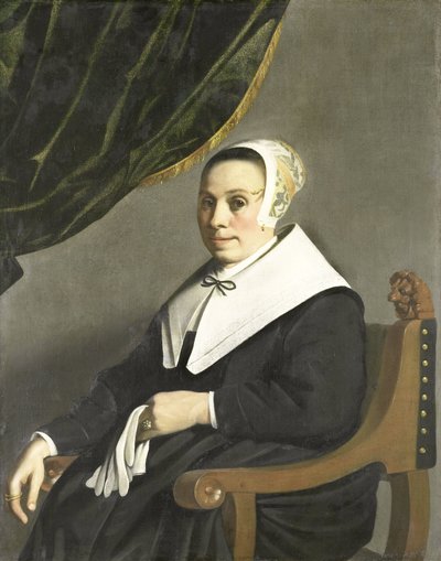 女性の肖像 作： Michiel Nouts
