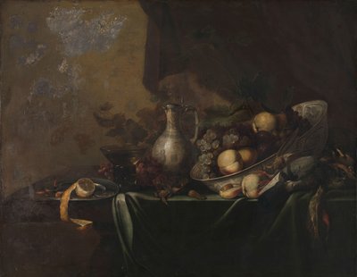 果物のある静物 作： Michiel Simons (II)