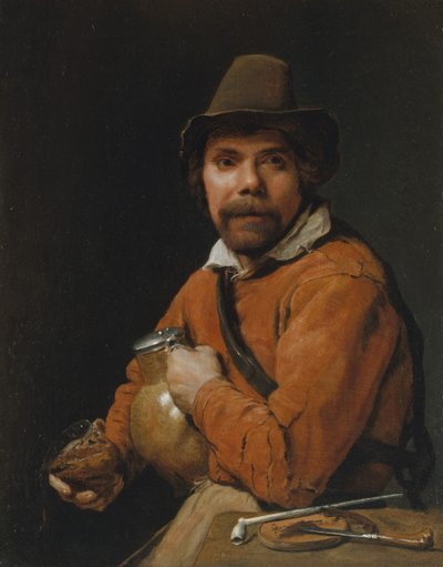 水差しを持った男、ca。 1660年。 作： Michiel Sweerts