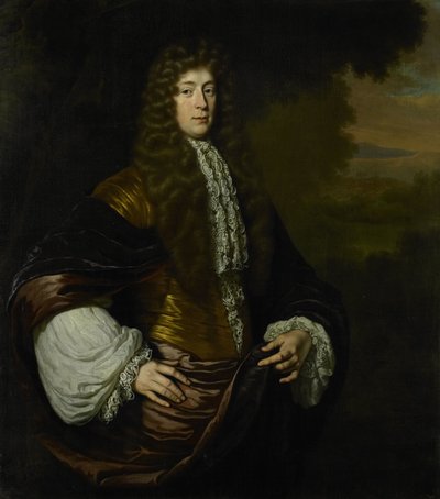 ヘンドリック・ビッカー (1649 - 1718)、アムステルダム市長の肖像 作： Michiel van Musscher