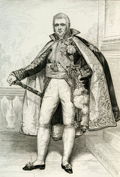 クロード・ヴィクトル・ペラン、1804年、1839年。 作： Migneret