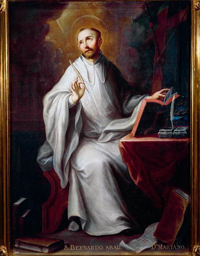クレルヴォーの聖ベルナール（1090-1153）の表現 作： Miguel Cabrera