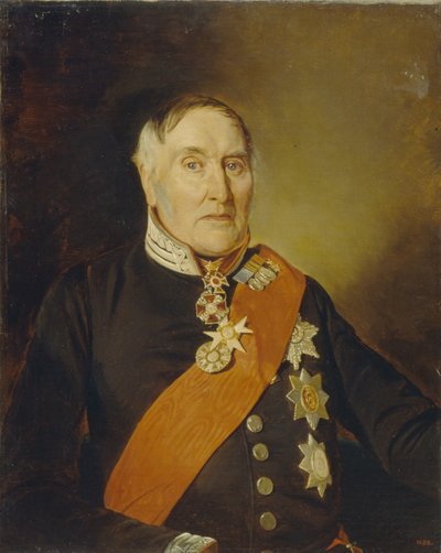 バロネット卿ジェームズワイリーの肖像1768-1854 作： Mihaly von Zichy