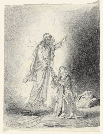 Touch Me Not; Noli me tangere 作： Mihaly von Zichy