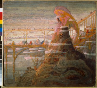 エンジェル（エンジェル・プレリュード） 作： Mikalojus Ciurlionis