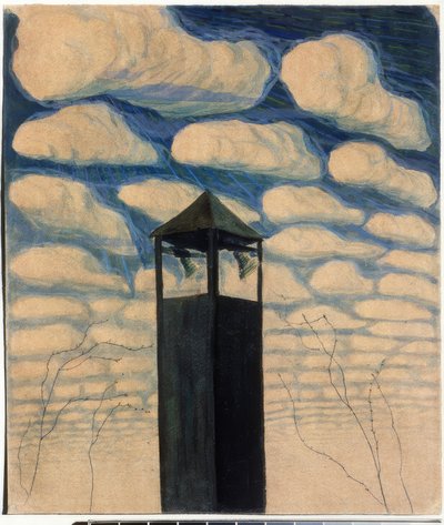 春（I） 作： Mikalojus Ciurlionis