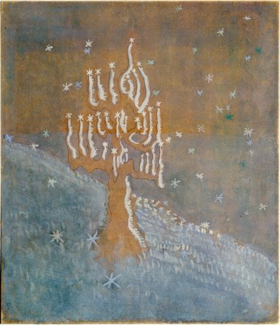 冬（I） 作： Mikalojus Ciurlionis