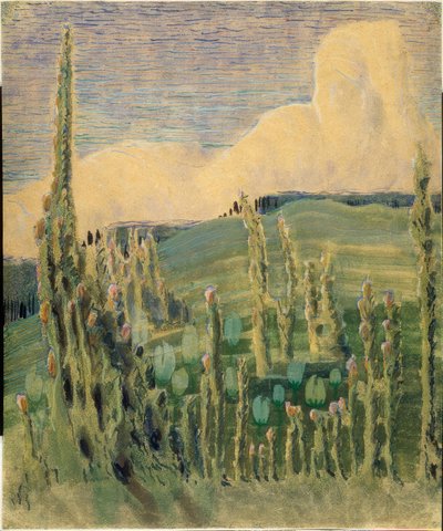夏（III） 作： MikalojusKonstantinasČiurlionis