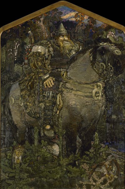 ボガティル、1898 作： Mikhail Aleksandrovich Vrubel